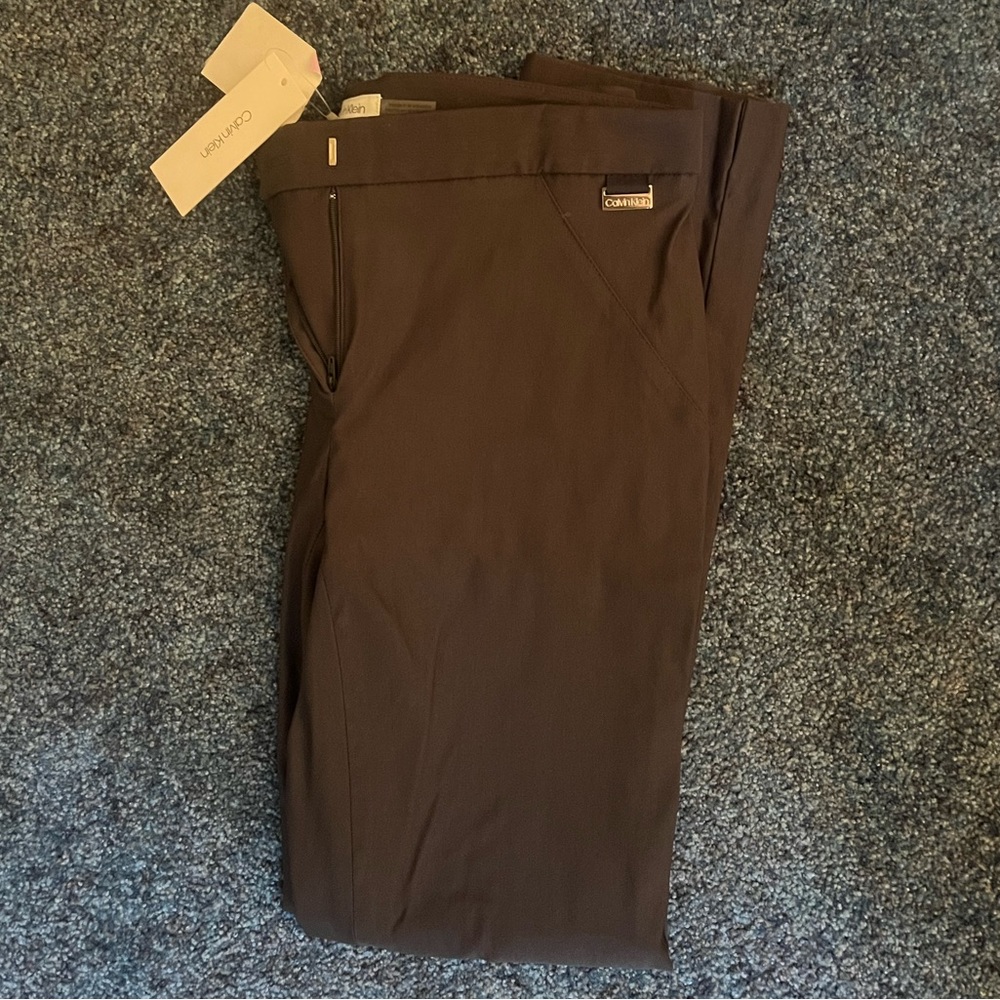 Calvin Klein charcoal dress pants size 4